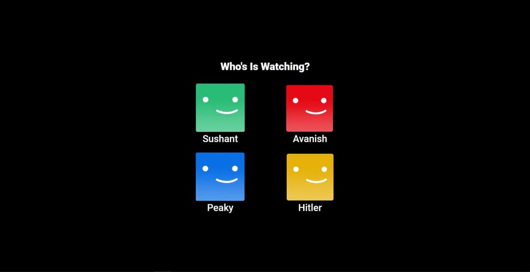 Netflix Web — project by Sushan Khadka (namelessnerd)